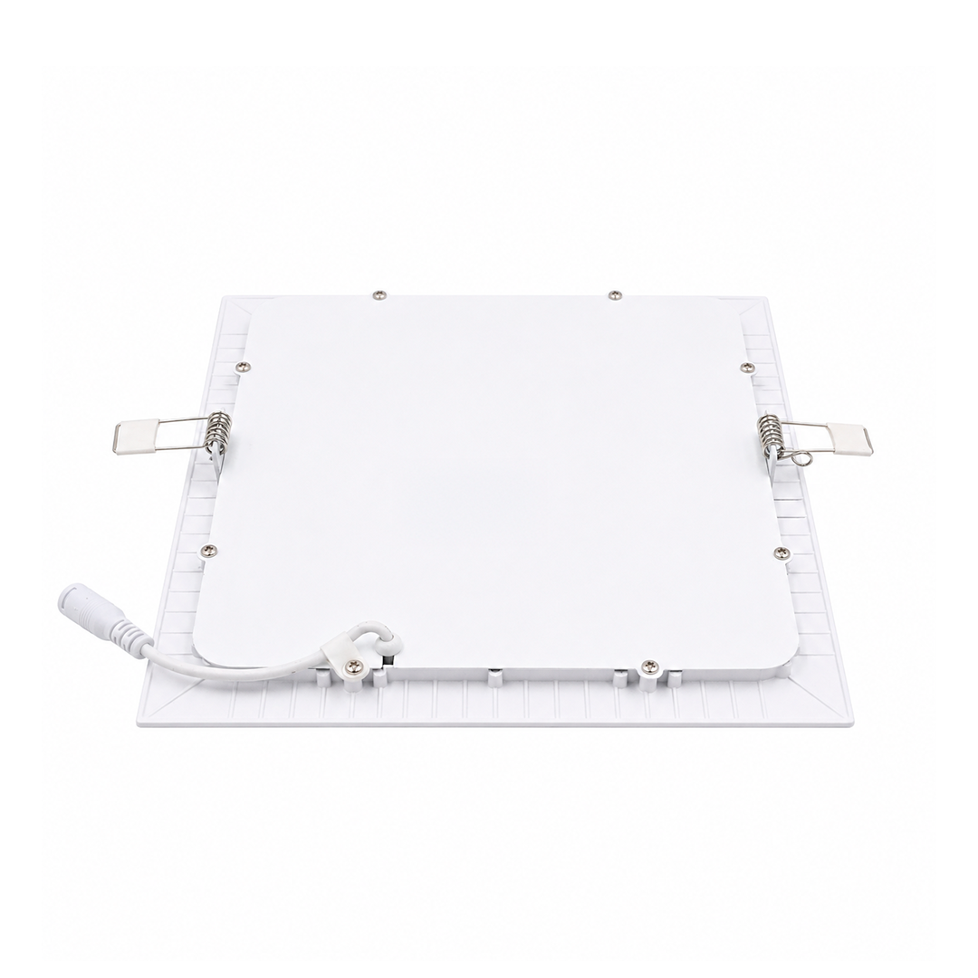 PANEL EMPOTRADO LED SLIM CUADRADO 18W 30K LUZ CÁLIDA CELED 4371LLI-PL018W500301