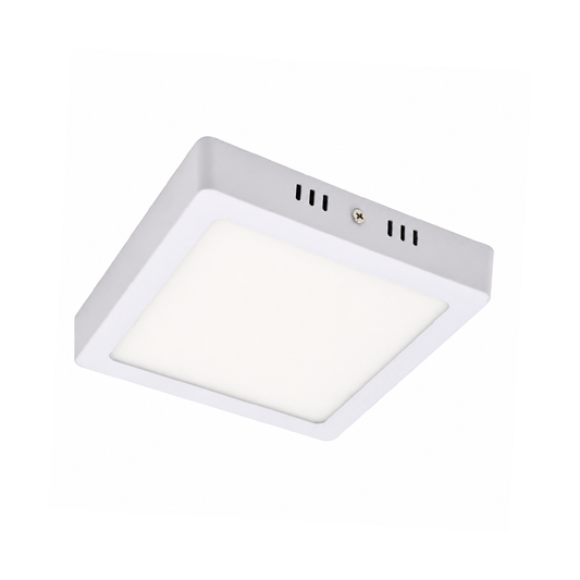 PANEL LED FAT SOBREPONER CUADRADO 12W 30K LUZ CÁLIDA CELED 4350LLI-PL012W500302