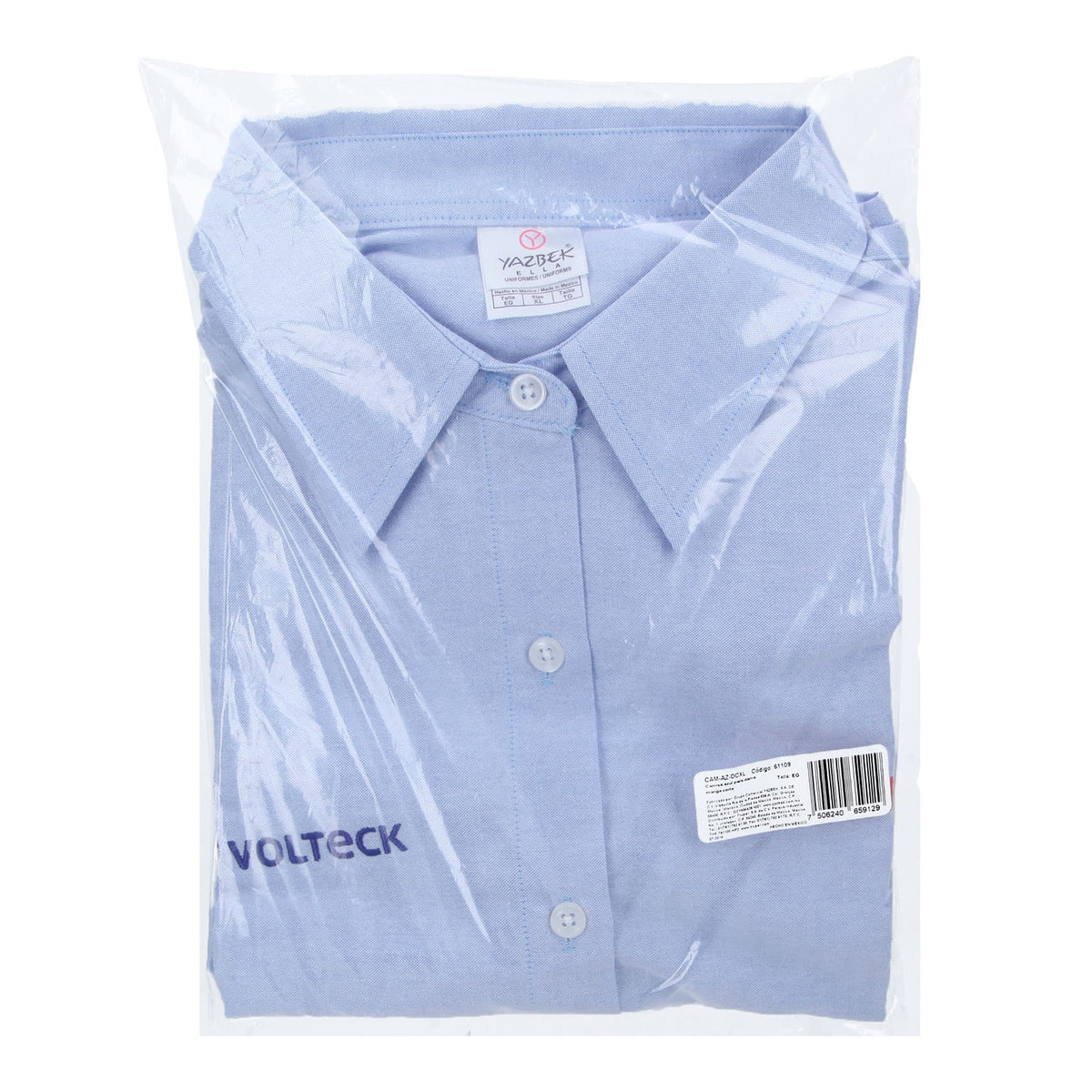 Camisa manga corta para mujer azul EG TRUPER — foto oficial 2