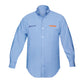 Camisa manga larga para hombre, azul, EEEG, TRUPER — foto oficial 1