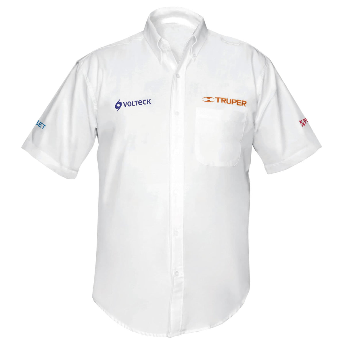 Camisa manga corta para hombre blanca EEG TRUPER — foto oficial 1