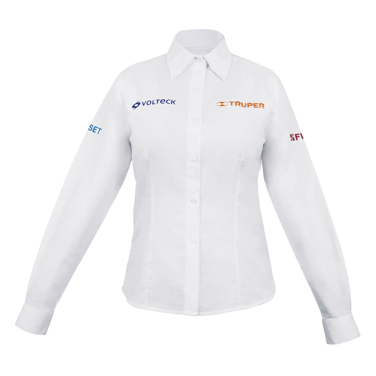 Camisa manga larga para mujer, blanca, EEG, TRUPER — foto oficial 1