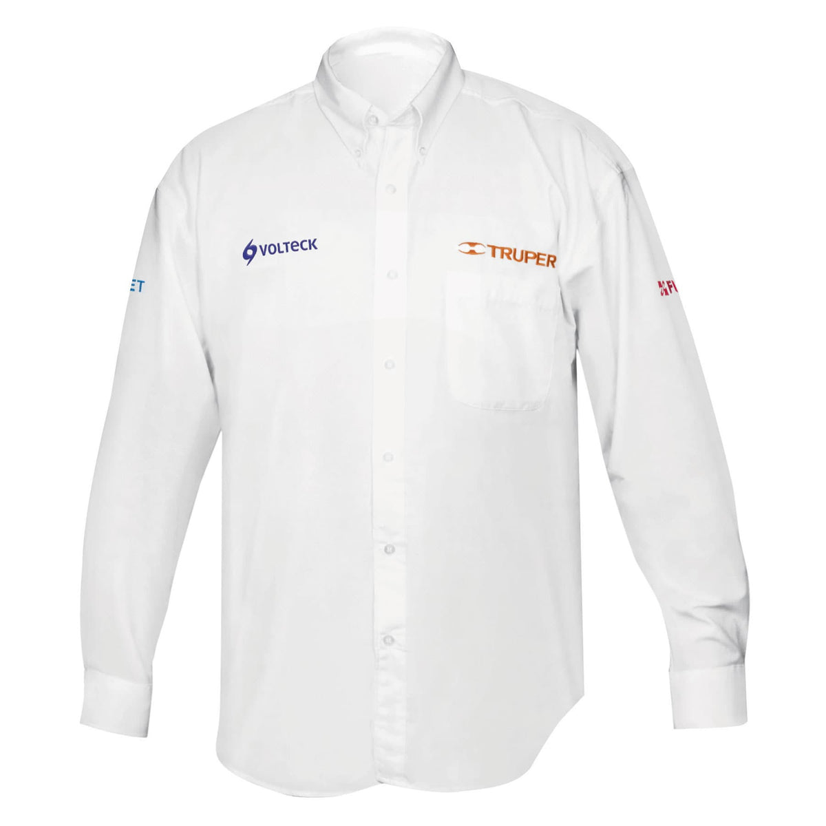 Camisa manga larga para hombre blanca EEG TRUPER — foto oficial 1