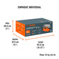 Canteadora de banco 6', 2 HP (1500 W), TRUPER, Truper, SKU 102973 — vista 5
