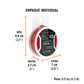Carrete con 2.5 m de cable primario rojo calibre 10, TRUPER, Truper, SKU 101116 — vista 5