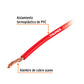 Carrete con 3.5 m de cable primario rojo calibre 12, TRUPER, Truper, SKU 101114 — vista 3