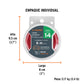 Carrete con 6 m de cable primario rojo calibre 14, TRUPER, Truper, SKU 101112 — vista 5