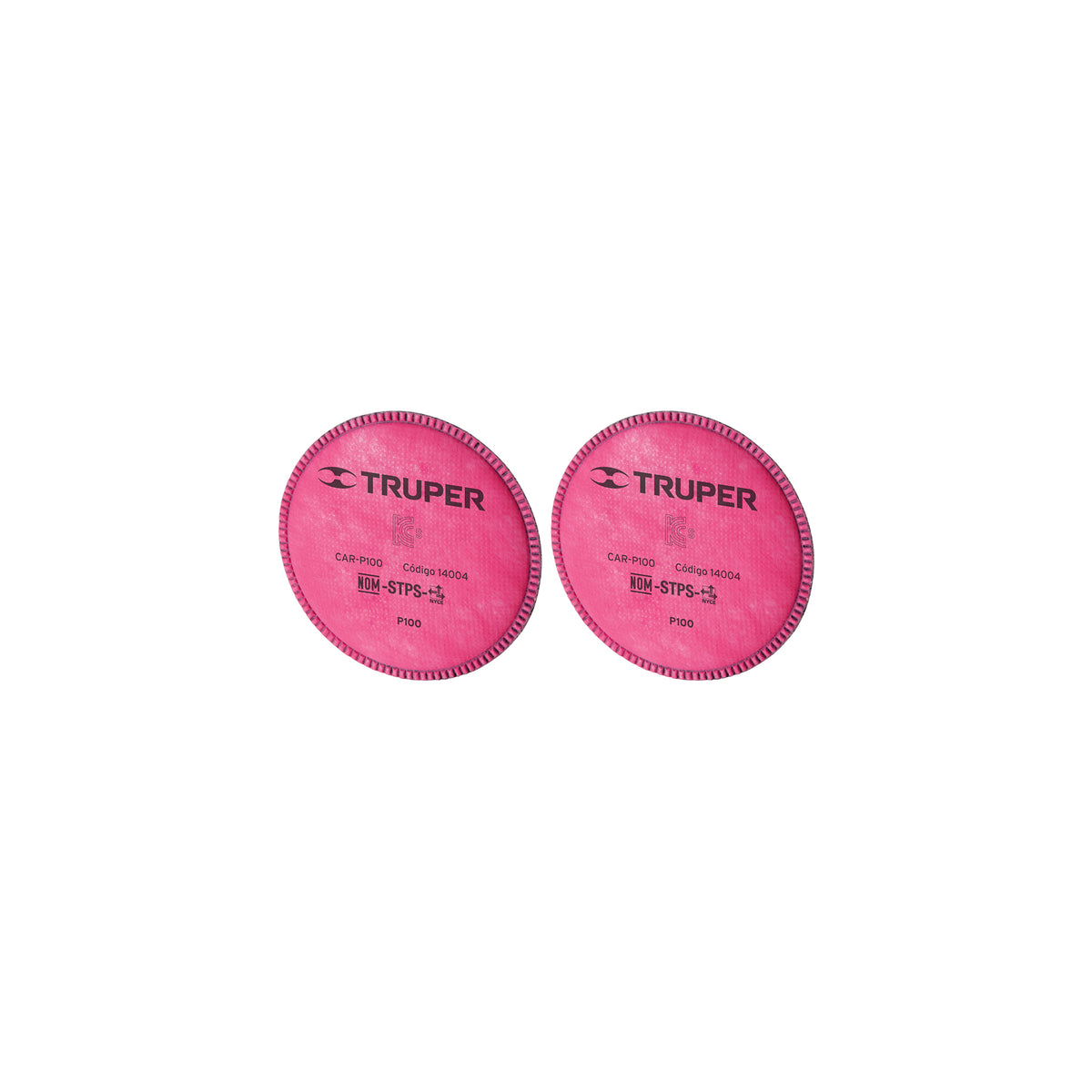 Bolsa con 2 filtros de repuesto R95 TRUPER — foto oficial 1