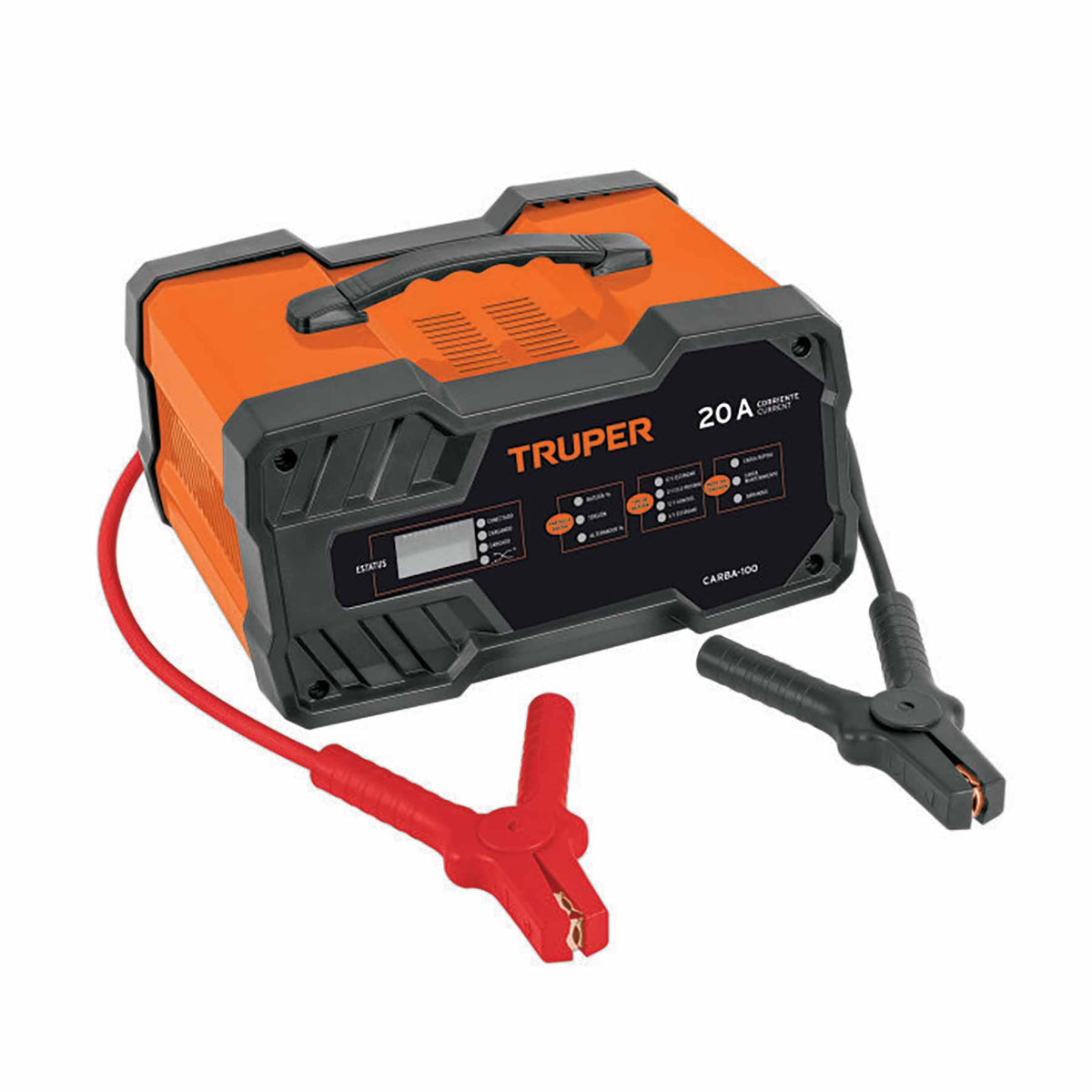 Cargador de baterías 20 A, arrancador de 100A, 12V/24V — foto oficial 1