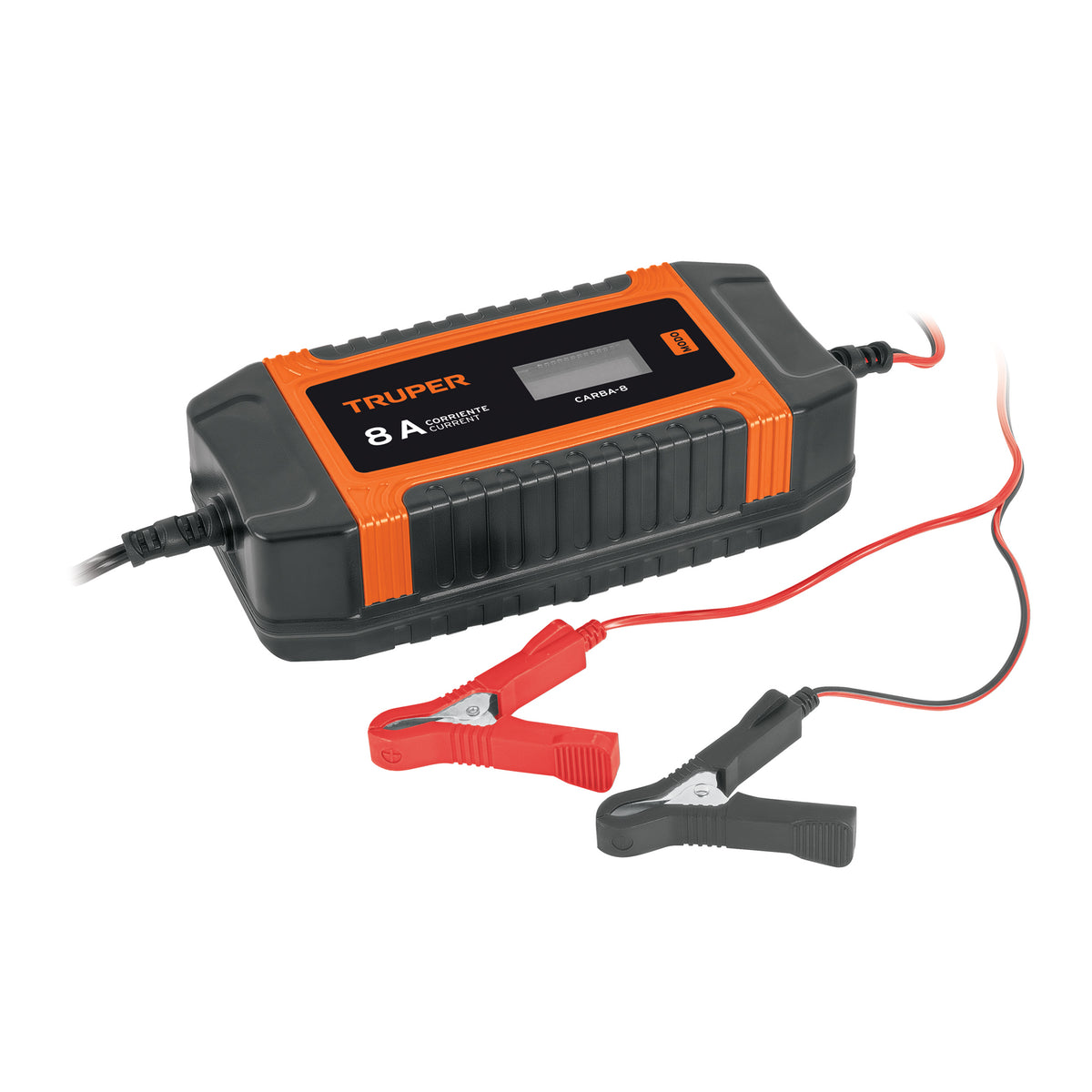 Cargador / mantenedor de 8A para baterías de 12V/24V, TRUPER — foto oficial 1