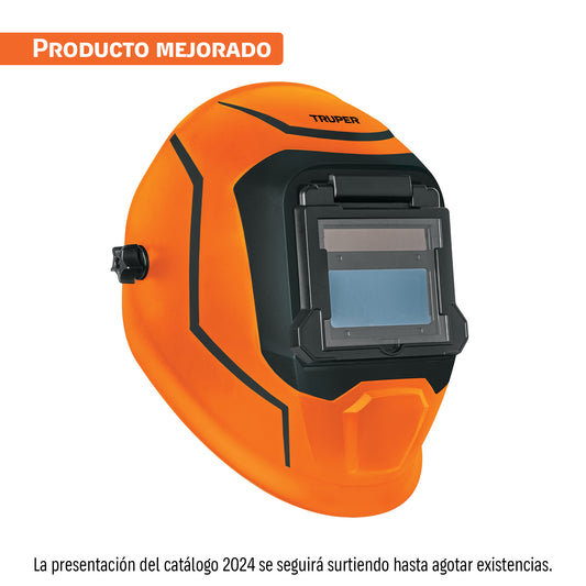 Careta electrónica para soldar, 9-13, panel digital, TRUPER — foto oficial 1