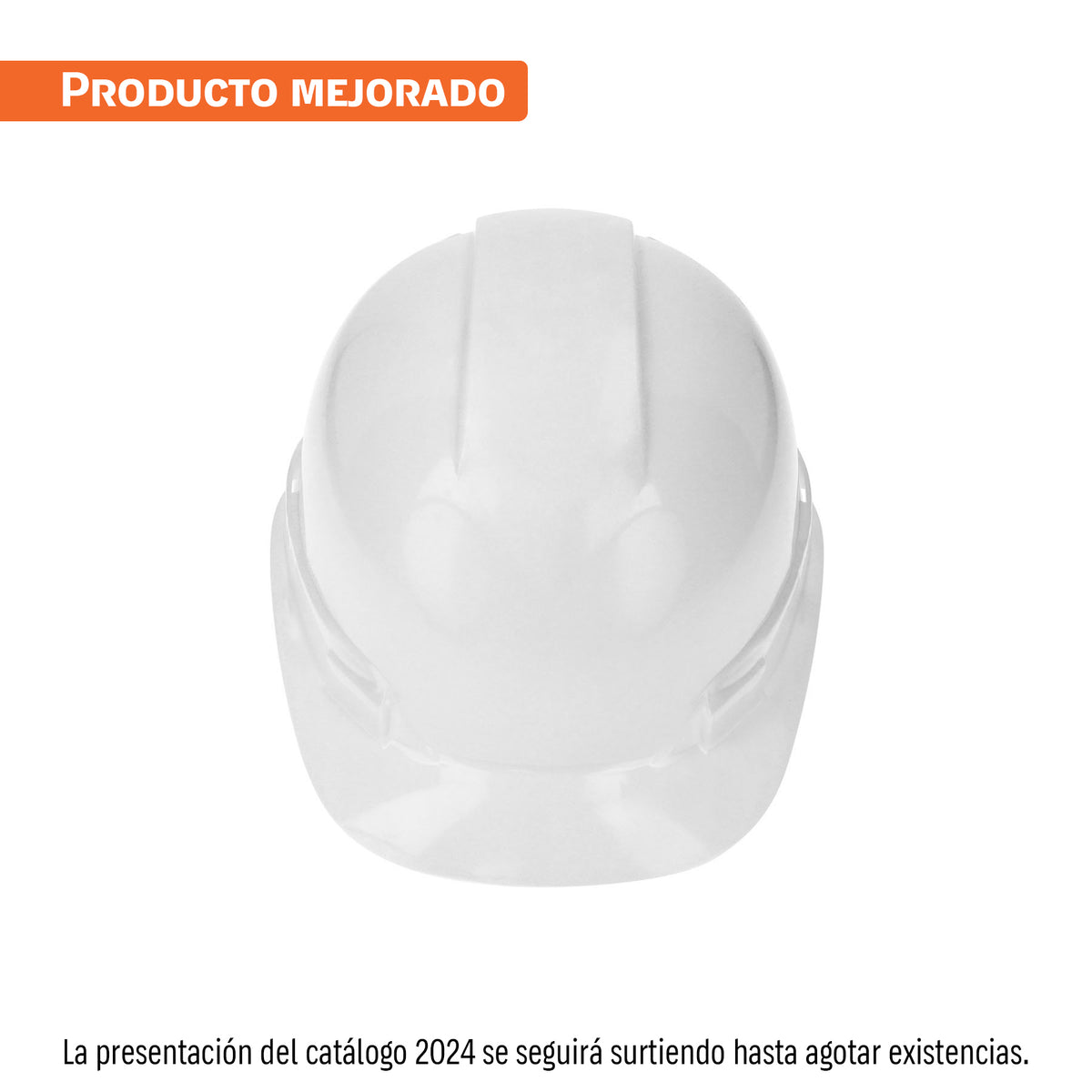 Casco de seguridad, ajuste de matraca, blanco, TRUPER — foto oficial 1