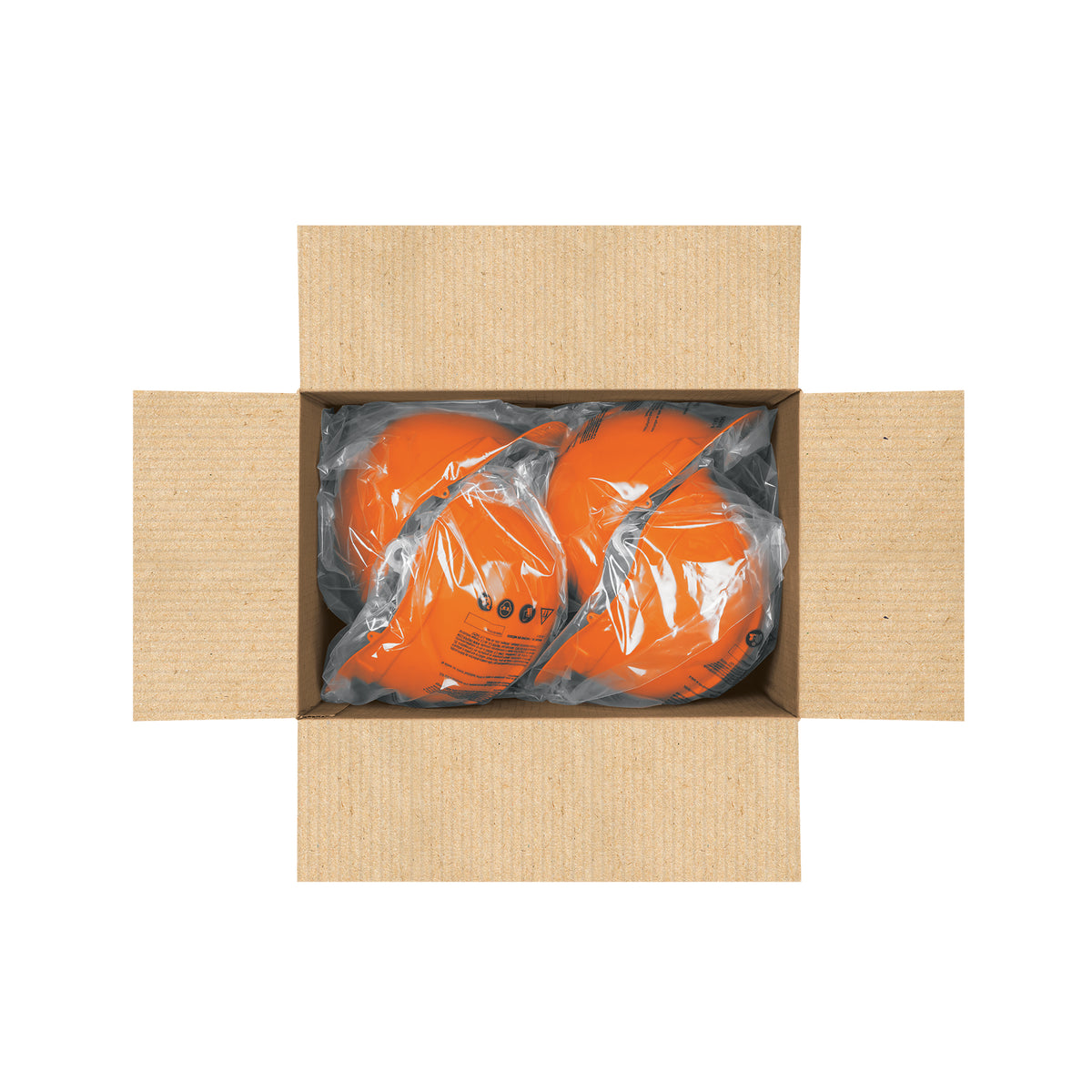 Casco de seguridad ala ancha, naranja, TRUPER — foto oficial 2