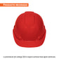 Casco de seguridad, ajuste de matraca, rojo, TRUPER — foto oficial 1