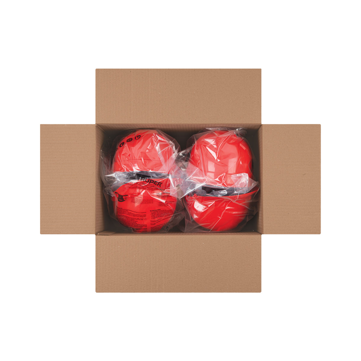 Casco de seguridad, ajuste de matraca, rojo, TRUPER — foto oficial 2