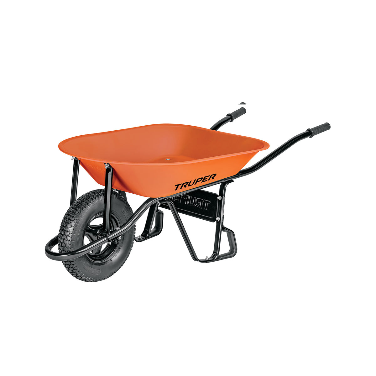 Carretilla 4.5 ft3 Neumática bastidor tubular TRUPER — foto oficial 1