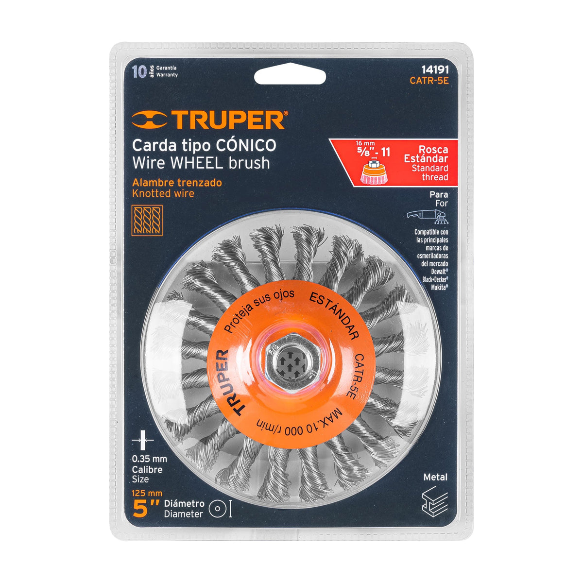 CATR-5E Truper SKU 14191