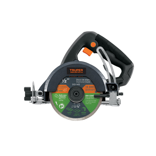 Cortadora para azulejos, 4-1/2', 1500W, TRUPER INDUSTRIAL — foto oficial 1