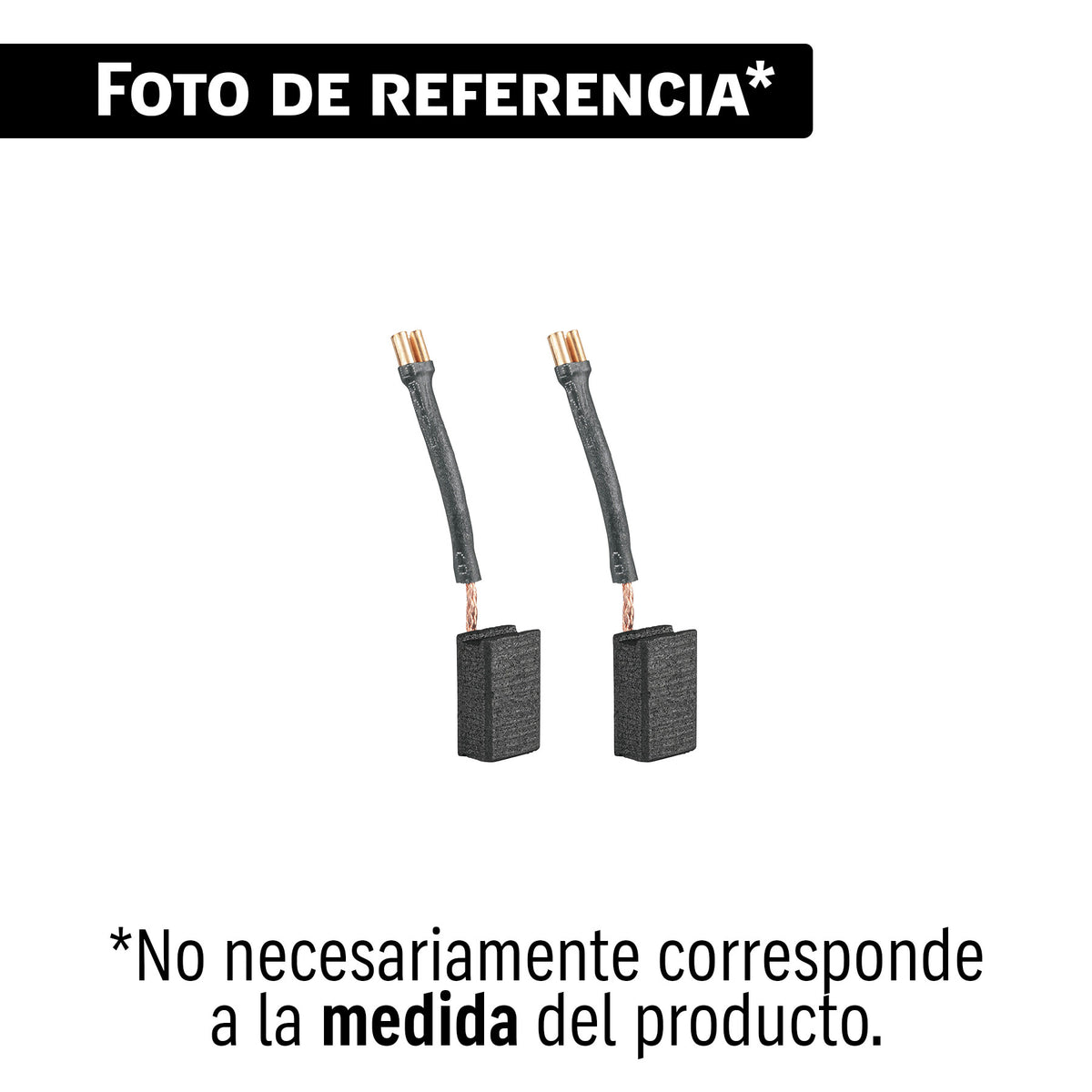 Bolsa con 2 carbones de repuesto para PULA-6A2, TRUPER PRO — foto oficial 1
