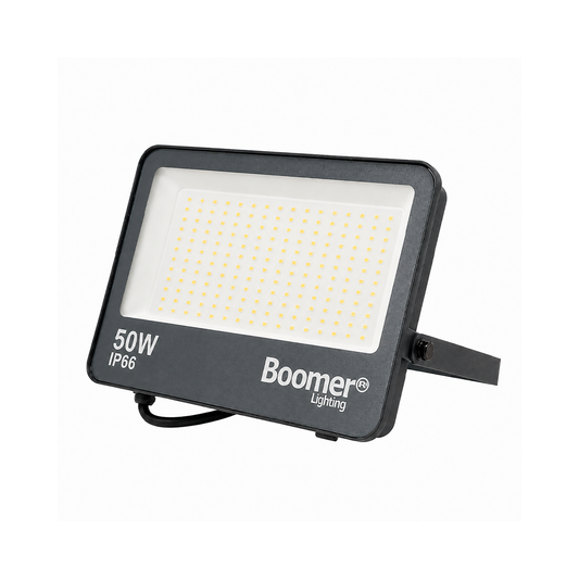 REFLECTOR LED SUPRESOR DE PICOS 4KV 50W CCT MULTI TEMPERATURA BOOMER FL22055C