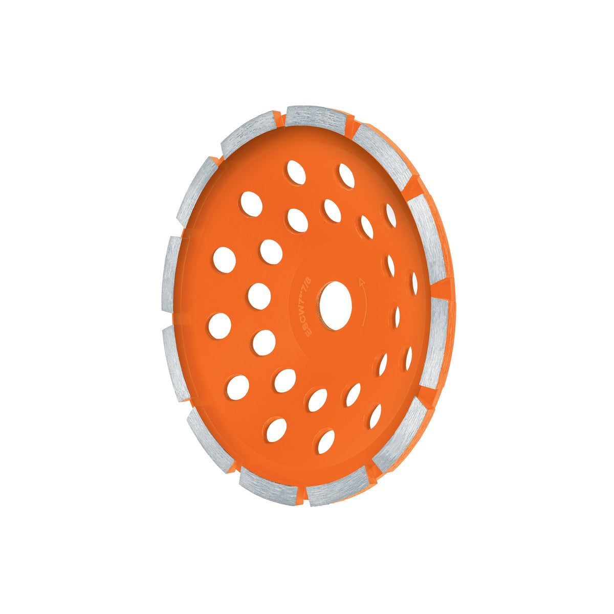 Copa de diamante 1 hilera 7' x 7/8', TRUPER — foto oficial 1