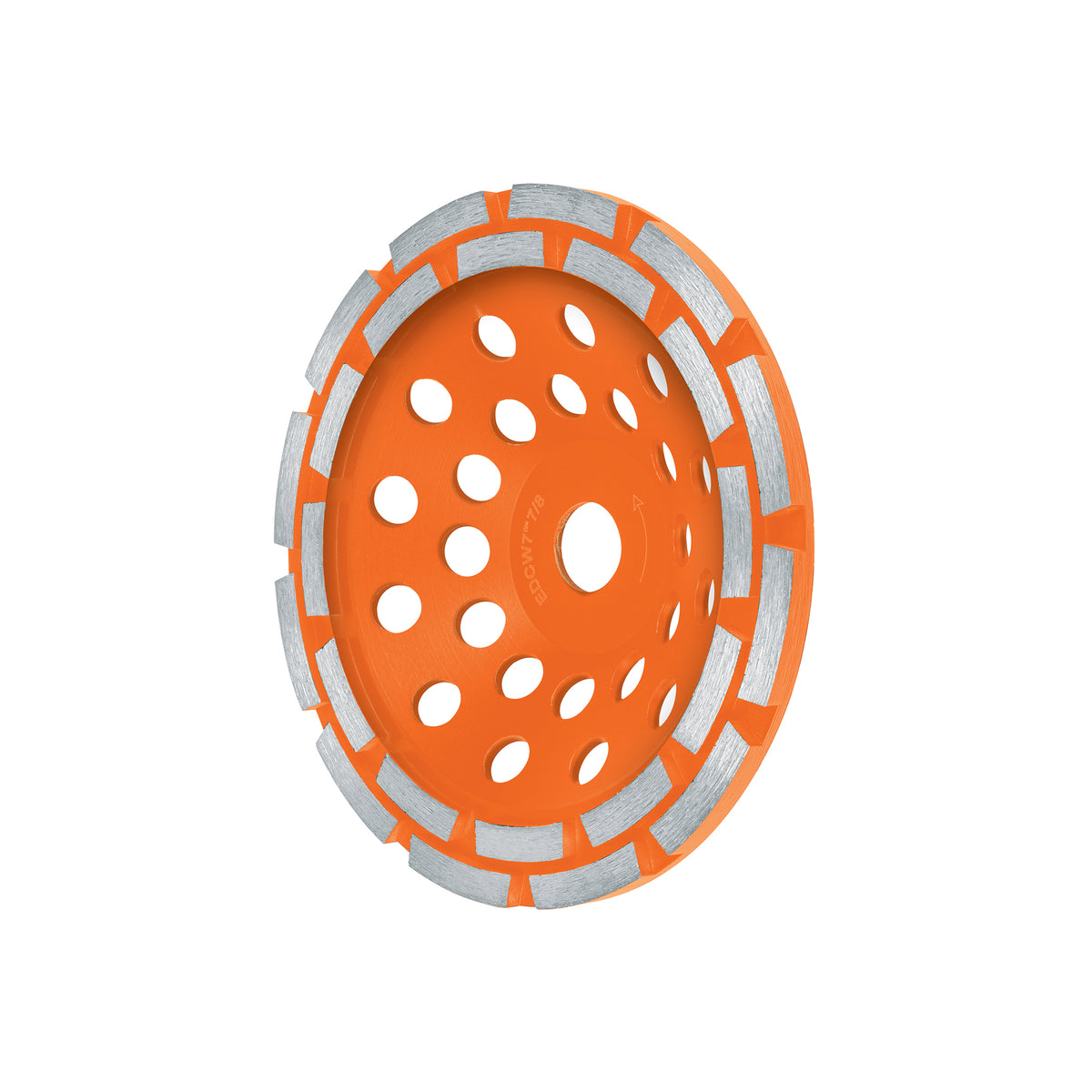 Copa de diamante doble hilera 7' x 7/8', TRUPER — foto oficial 1