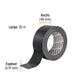 Cinta negra para ducto 30m x 48mm, espesor 0.19mm, TRUPER, Truper, SKU 103062 — vista 4