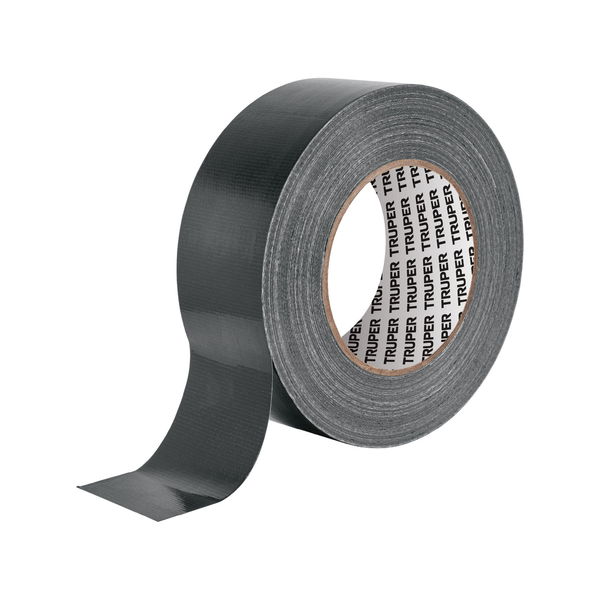 Cinta negra para ducto 50m x 48mm, espesor 0.19mm, TRUPER, Truper, SKU 103063