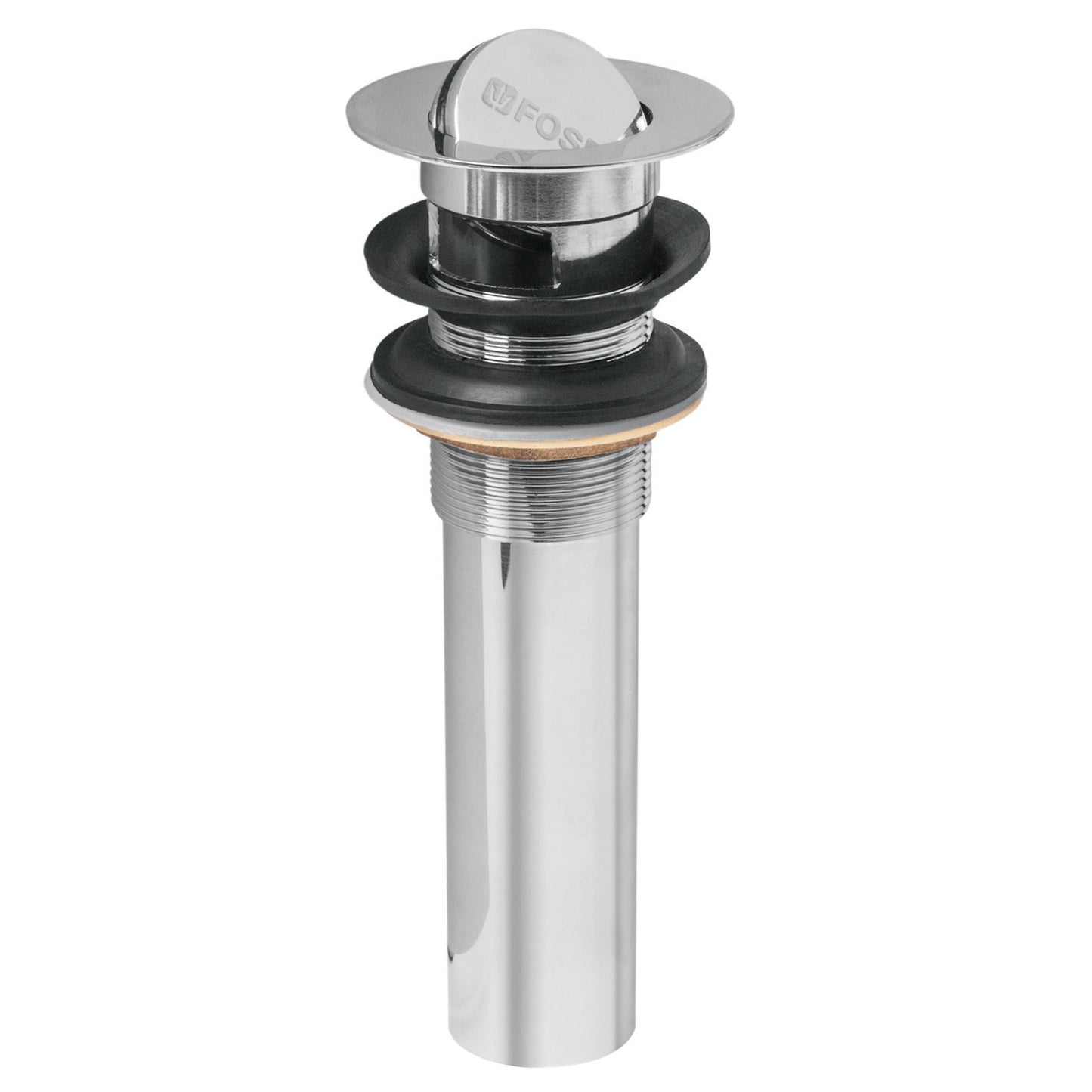 CONTRA PARA LAVABO CON REBOSADERO TIPO MONEDA, CROMO 1-1/4" FOSET 49983 CLAVE: CE-205