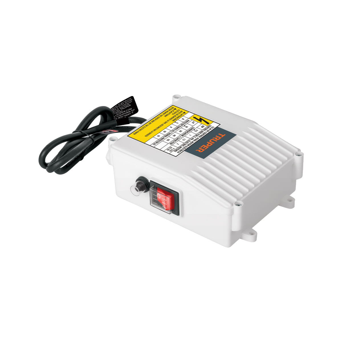 Caja de control para bomba tipo bala 1/2 HP, 220V, TRUPER — foto oficial 1