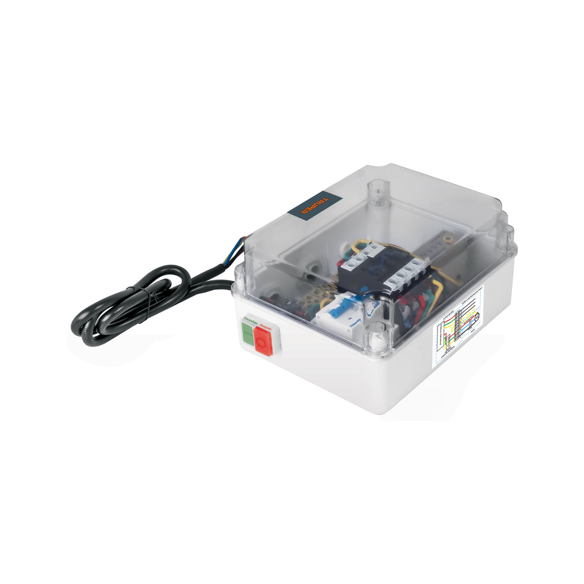Caja de control para bomba tipo bala 5 1/2HP, 220V, TRUPER — foto oficial 1