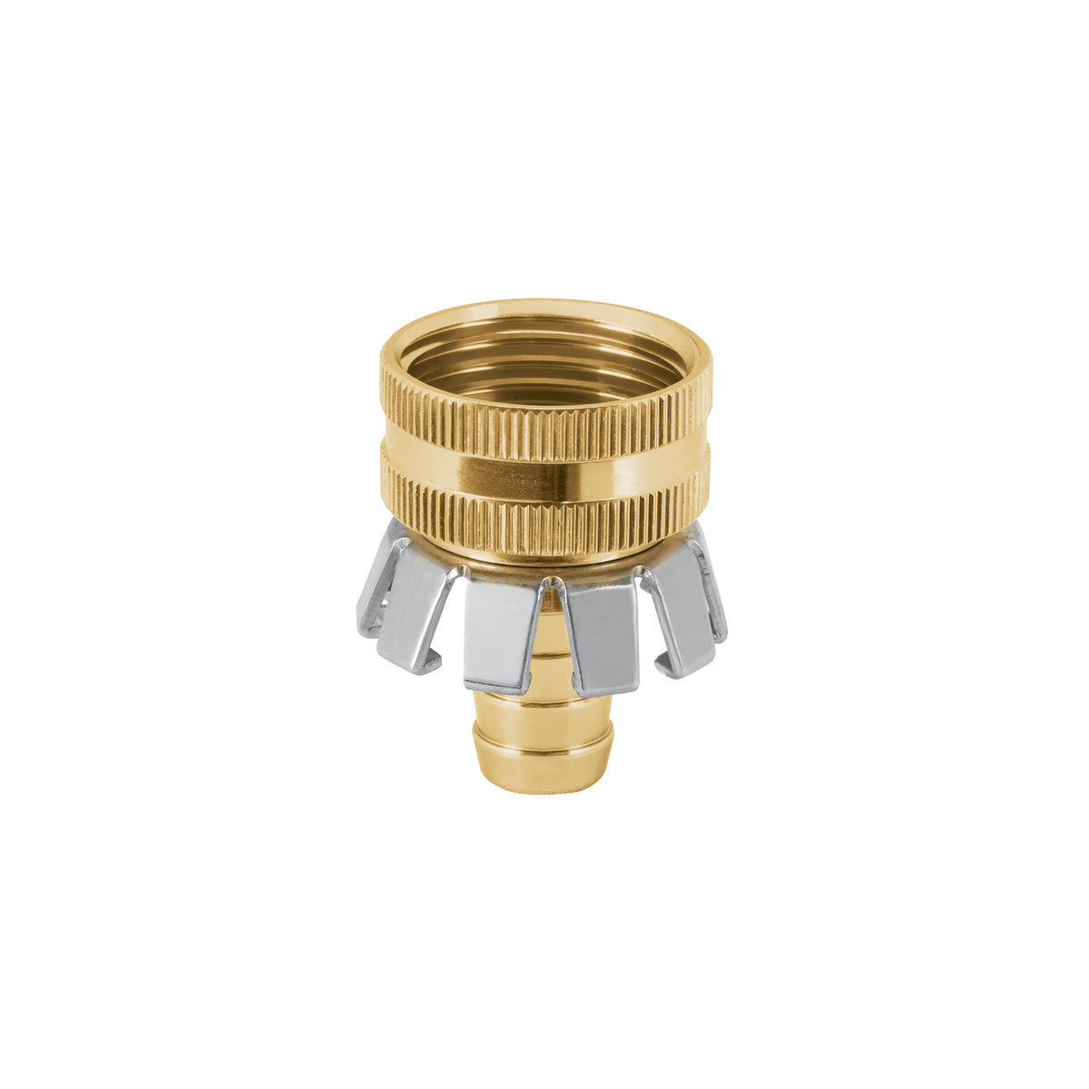 Conector 1/2' hembra tipo garra de aluminio, TRUPER — foto oficial 1