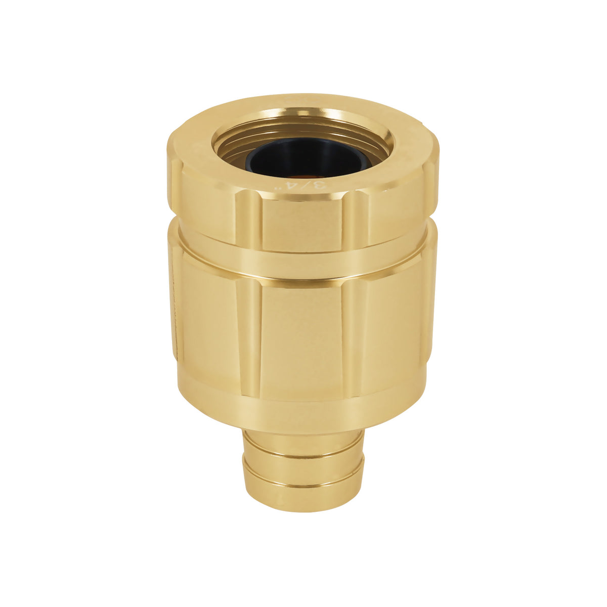 Conector 3/4' hembra robusto de aluminio, TRUPER — foto oficial 1