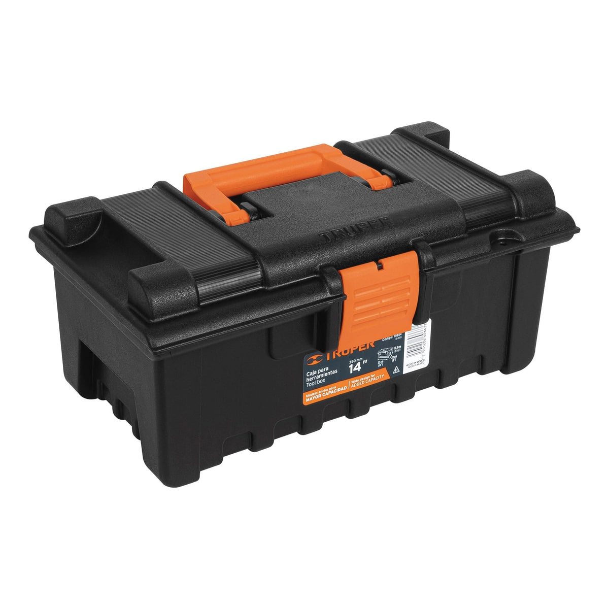 Caja para herramienta de 14' sin compartimentos TRUPER — foto oficial 1