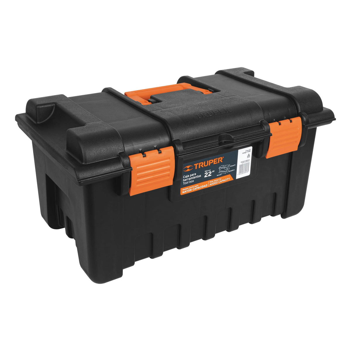 Caja para herramienta de 22' sin compartimentos TRUPER — foto oficial 1