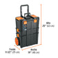 Caja para herramienta,19'x25' con ruedas, 3 en 1 desmontable, Truper, SKU 102644 — vista 4