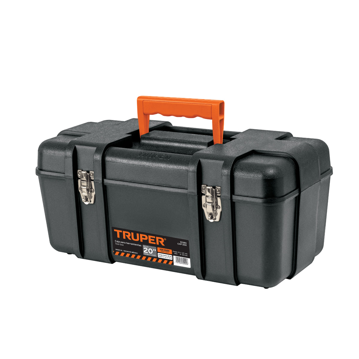 Caja para herramienta 20' industrial con broches metálicos — foto oficial 1