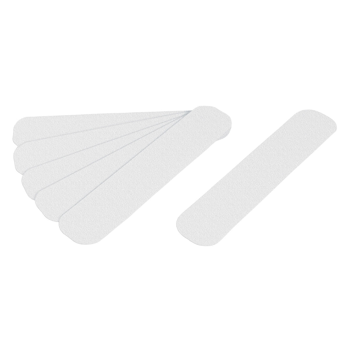 Tarjeta 6 tiras 23cm antiderrapantes trans. 50mm área húmeda, Truper, SKU 101447