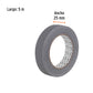 Rollo de 5 m cinta antiderrapante 25mm gris p/áreas húmedas, Truper, SKU 101772 — vista 3