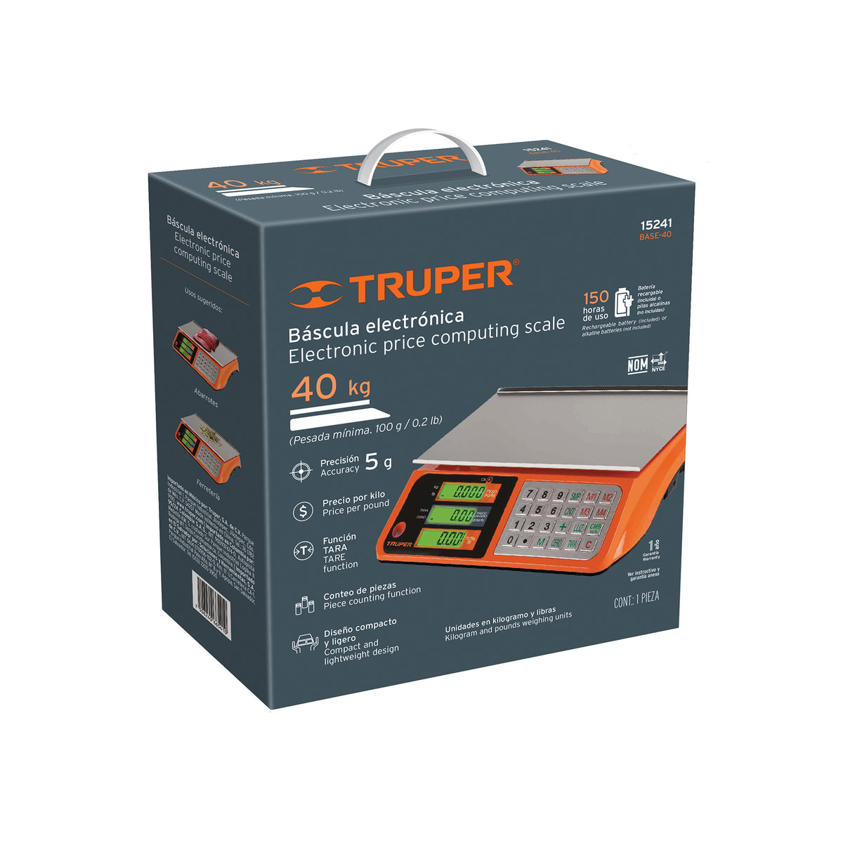 Caja de empaque de repuesto para BASE-40, TRUPER — foto oficial 1
