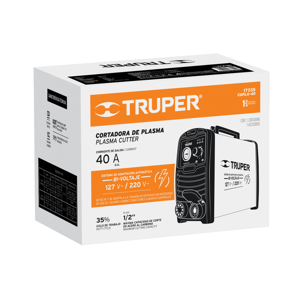 Caja de empaque de repuesto para COPLA-40, TRUPER — foto oficial 1