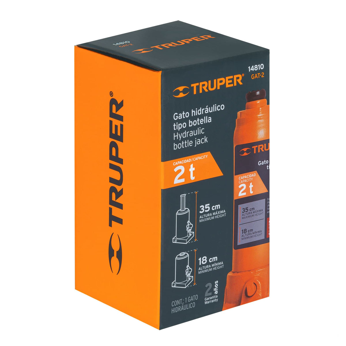 Caja de empaque de repuesto para GAT-2, TRUPER — foto oficial 1