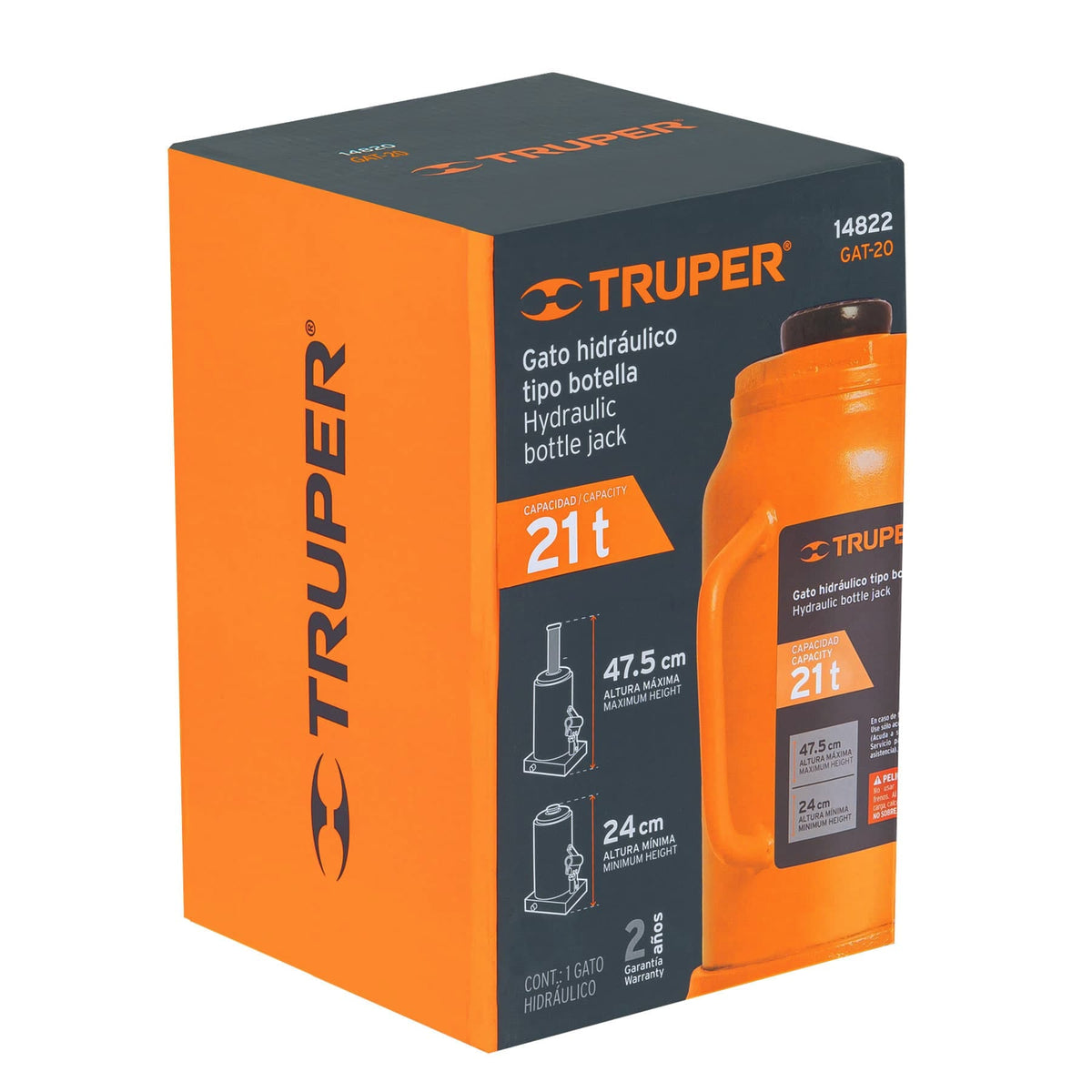 Caja de empaque de repuesto para GAT-20, TRUPER — foto oficial 1