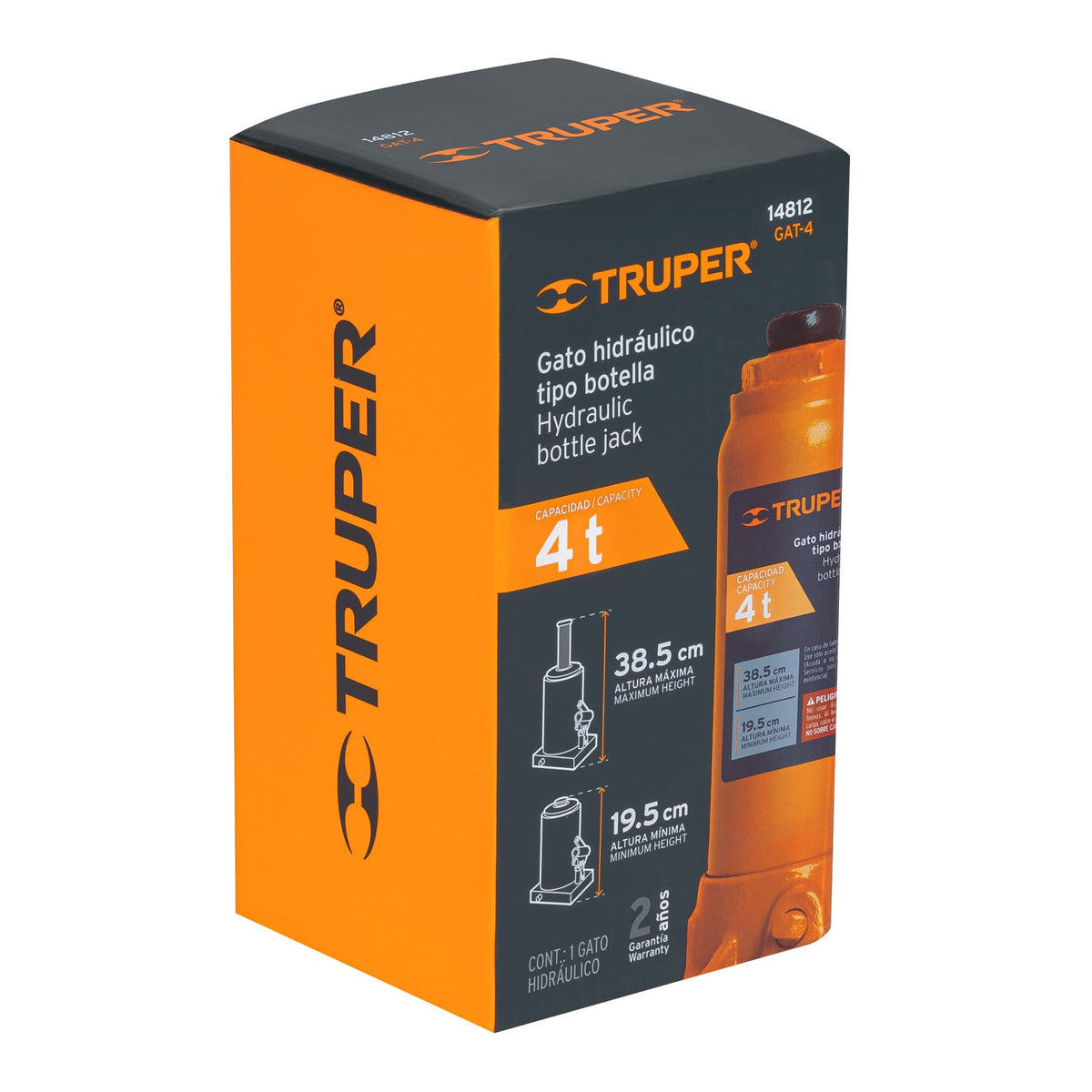 Caja de empaque de repuesto para GAT-4, TRUPER — foto oficial 1