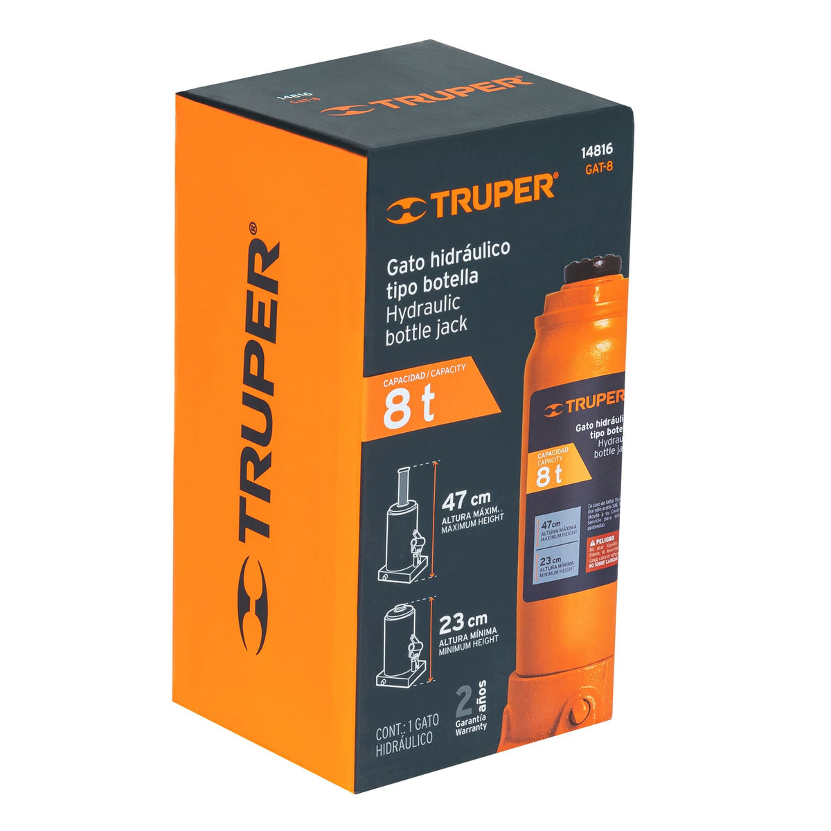 Caja de empaque de repuesto para GAT-8, TRUPER — foto oficial 1