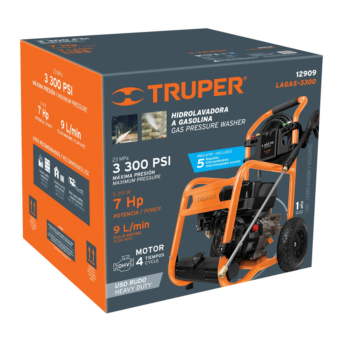 Caja de empaque de repuesto para LAGAS-3300, TRUPER — foto oficial 1