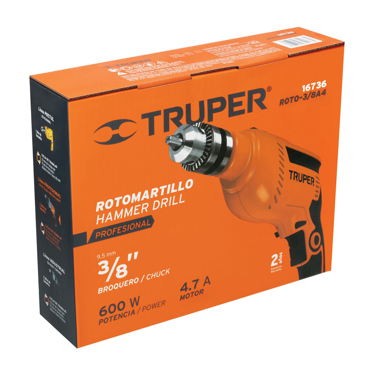 Caja de empaque de repuesto para ROTO-3/8A4, TRUPER — foto oficial 1
