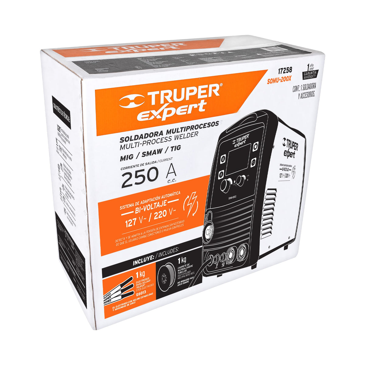 Caja de empaque de repuesto para SOMU-250X, TRUPER — foto oficial 1