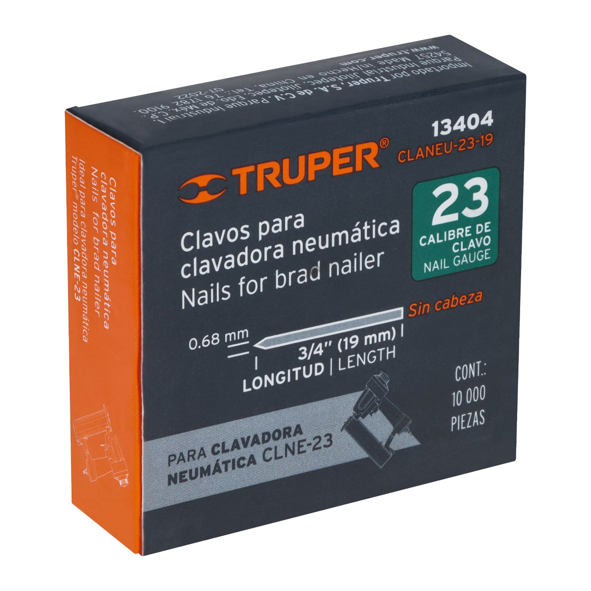CLANEU-23-19 Truper SKU 13404