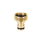 Conector 3/4' rápido hembra de latón, sistema click, TRUPER — foto oficial 1